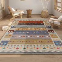 Etninis Nordic Retro Bohemian Kilimas Svetainės Kavos Stalo Sofos Miegamojo Lovos Šoninis Namų Kilimas 80 * 120CM