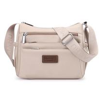Pečių krepšys Moteriškas nailoninis krepšys Vidutinio amžiaus mamos krepšys Daug skyrių piniginė smėlis