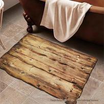 Medžio rašto diatomito purvo grindų kilimėliai: Įėjimo, vonios kambario ir tualeto kilimėliai 30*40cm【Small size drain mat】, Wood pattern