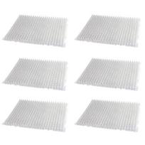 45820 vnt. Katės atbaidymo kilimėlis su spygliais, naminių gyvūnėlių atbaidymo kilimėlis, dresūros kilimėlis 6pcs balta