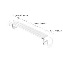 220V Išplečiamas akvariumo apšvietimas namų akvariumui, maitinimo apšvietimas, dekoracija, perjungiamas mėlynas, raudonas, žalias, LED akvariumo šviesa 18-48cm