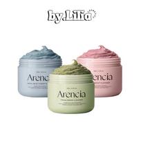 ARENCIA Korėjietiškas ryžių mochi veido prausiklis - Veido kaukė GREEN