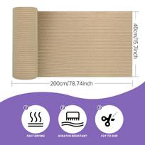 Katės nagų apsauga Lipni draskyklė Sofos apsauga katėms Sofa apsauga nuo įbrėžimų Naminių gyvūnėlių baldų apsauga 40x200cm 30x100cm chaki