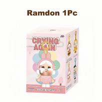 Crybaby Crying Again Series Aklos dėžutės Vinilinė veido lėlė Raktų pakabukai Pakabukas Dekoracija Paslaptingas maišelis Pliušinis žaislas Gimtadienio dovana random 1Pc
