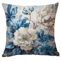 Nauja Retro Seno Bijūno Gėlės Pagalvės Užvalkalas Namų Sofos Pagalvės Užvalkalas 45 * 45Cm