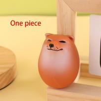 Kūrybiškas Shibako šuo Kiaušinis Squishy Fidget žaislas Realistiška kiaušinio forma Stalo dekoras Shiba Inu šuo ir kiaušinio sąjunga PU lėtai atšokantis sensorinis žaislas