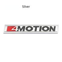 „4 Motion“ logotipo automobilio lipdukai, emblemos, ženkleliai, priekinės variklio dangčio grotelės, skirtos „Mul/Tivan Ti/Guan GO/LF Po/Lo Tigu/an Je/tta Hig/hline 4motion Touareg“ Badge Sticker sidabras
