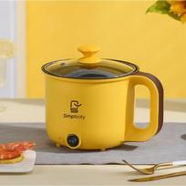 Daugiafunkcinis išmanusis ryžių virimo puodas buitinis mini elektrinis gaminimo puodas elektrinis puodas mažas elektrinis wokas elektrinis gaminimo integruotas puodas bendrabutis Non-stick liner single pot