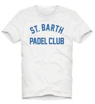 MC2 Saint Barth Padel Periferinis Raštas Spausdinimas Vasariniai Prabangaus Prekės Ženklo Medvilniniai Vyriški ir Moteriški Marškinėliai Trumpomis Rankovėmis Oversize S