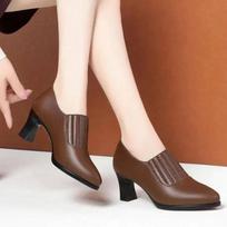 Botas De Mujer Women Cool Navy Blue High Quality Spring & Autumn Short Ankle Boots Lady Fashion Sweet Red Shoes A275 35