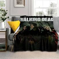 Daryl Dixon The Walking Dead Filmo Flanelinis pledas, Šiltas ir minkštas pledas Sofai, Sofa, Biurui, Namams, Kelionėms, Stovyklavimui, Gimtadienio dovana 30x40in