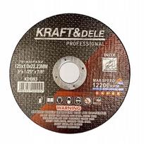 Kraft&dele metalo pjovimo diskas 125x6mm, 22.23mm