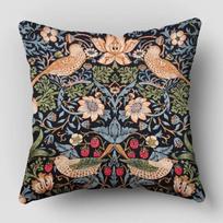 William Morris pagalvės užvalkalas Miegamojo namų biuro dekoratyvinis užvalkalas Kvadratinis Užtrauktukas Pagalvių užvalkalai Satino audinys Ekologiškas 45x45cm 18x18in