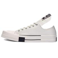 Rick Owens x Converse TURBODRK Chuck 70 Low Lily White Unisex Kedai Egret Black 172345C 37