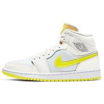 Air Jordan 1 Mid SE Voltage Yellow Moteriški sportbačiai White Sail Light-Voltage-Yellow-2 DB2822-107 37.5 yellow