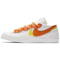 sacai x Nike Blazer Low Magma Orange Unisex sportbačiai Balti DD1877-100 38.5