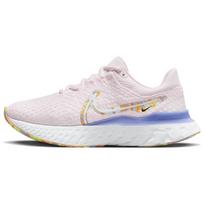 Nike React Infinity Run Flyknit 3 Premium Šviesiai Rožinės Marmurinės Spalvos Moteriški Bėgimo Bateliai University-Gold Šviesiai Violetiniai Balti DO9477-600 35.5