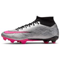 Nike Zoom Mercurial Superfly 9 Academy MG 25-ojo jubiliejaus pakuotė Unisex sportbačiai Sidabrinis metalikas-Sidabrinis juodas FB8402-060 47.5