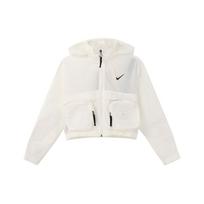 Nike Laisvo Kirpimo Vandeniui Atsparus Trumpas Švarkelis Moteriški Švarkai Sail-White DV8035-133 S