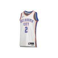 Nike Retro logotipas raidžių spaudinys be rankovių Oklahoma City Thunder Alexander Nr. 2 Krepšinio marškinėliai Unisex marškinėliai Balti DN2088-100 XXL white