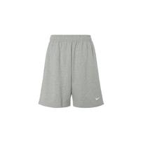 Nike Solo Swoosh Logo Print Elastic Straight Casual Vyriški šortai šviesiai pilki DX0818-063 2XL