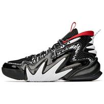 Anta Marvel X Venom Bendradarbiavimo 2-oji banga Smūgių absorbcija Neslystantys Atsparūs dilimui Aukšto aulo Krepšinio bateliai Vyriškas sportbačio modelis Juoda Balta 112031602S-6 39