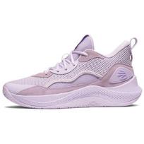Under Armour Curry 3Zer0 24 Druskinis Violetinis Unisex Sportbačiai Balti 3028191-500 42.5