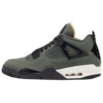 Undefeated x Air Jordan 4 Retro 2025 Vyriški sportbačiai Žali Giliai žali Klementininiai IB1519-200 36.5