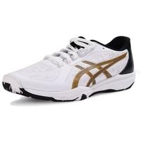 Asics DynaFeather Balti Juodi Auksiniai Unisex Sportbačiai 1073A064-101 37