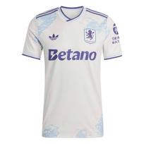 Adidas Originals Park Aston Villa FC 25/26 Trečiasis Autentiškas Futbolo Marškinėlis Vyriški Viršutiniai Drabužiai KA0861 S