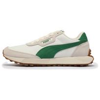 Puma Runtamed serijos Retro patogūs žemi kasdieniai batai Unisex sportbačiai Balti žali 401605-01 36