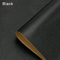 Lipni odos remonto pleistras juosta lipni namų DIY fiksavimui sofai, moto, automobilio sėdynei, kėdei, krepšiui, namų paklodžių lipdukas pleistrai 10cm x 20cm juoda
