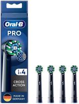 Elektrinio dantų šepetėlio antgalis Oral-b Crossaction antgaliai elektriniam dantų šepetėliui, 4 vnt.