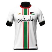 Mada Palestinos Vėliavos Futbolo Marškinėliai Tendencija Vasara Trumpomis Rankovėmis Nacionalinis Herbas 3D Spausdinti Sportiniai Marškinėliai Laisvi Kvėpuojantys Viršūnės S