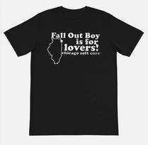 Fall Out Boy Skirta Įsimylėjėliams Medvilniniai Marškinėliai Trumpomis Rankovėmis Dydis S-4XL 2XL gray