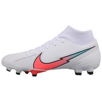 Nike Mercurial Superfly 7 Academy Mg Balti Raudoni Jadiniai Sportbačiai AT7946-163 44.5