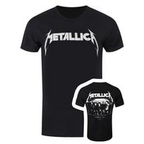 Metallica Marškinėliai Master Of Puppets Nuotrauka Roko Grupė Naujas Juodas Oficialus XL
