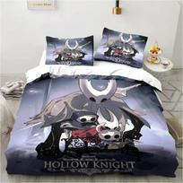 Naujas Hollow Knight Mados 3D Skaitmeninės Spaudos Patalynės Komplektas Antklodės Užvalkalas Antklodė Lova Viengulis Twin Pilnas Karalienės Jaunimo Mergaitės Berniukai Dovana 70x133cm 2pcs