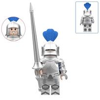 Viduramžių Riteris Kareivis Šarvų Surinkimo Statybiniai Blokiniai Minifigūrėlės Žaislai
