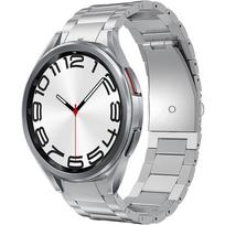 Originalus titano dirželis, skirtas „Samsung Galaxy Watch 6 Classic“ (47 mm, 43 mm), metalinis apyrankės dirželis, skirtas „Watch 7/6/5/4“ (44 mm, 40 mm), „5 Pro“ (45 mm) modeliams. Galaxy Watch 6 40mm sidabras