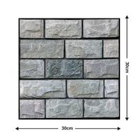 Europietiško stiliaus 3D PVC lipnūs sienų lipdukai: Vandeniui atsparus renovacijos dekoras 30x30 cm, thickness 3 mm 501 spalva