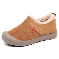 Women's Winter Slip-On Snow Boots, Suede Faux Fur Lined Comfortable Casual Shoes, Warm Slip-On Booties with Memory Foam Insoles for Women 35 kupranugaris