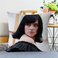 Dainininkė B-Billie-Eilish Pagalvė Anime Pagalvė Sofa-lova Galvos Pagalvės Užvalkalas Pagalvėlės Užvalkalas 45x45 Cm Mada 12x12Inch