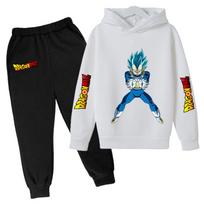 Vaikų Hoodie Kostiumas Dragon Ball Z Anime Goku Mielas Kawaii Viršutiniai Drabužiai Berniukams Vaikams Drabužiai Mergaitėms Dydžiai 100-160 Šiltas Žiemos Mada 110
