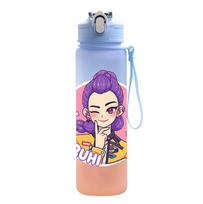 750 ml vandens butelis K-Pop Demon Hunters su spauda, didelės talpos gėrimo puodelis, nešiojamas, lauko sportui, vandens puodelis, dovana vaikams