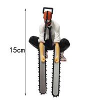 1-3 vnt. grandininio pjūklo žmogaus anime figūrėlė galia denji veiksmo figūrėlė PVC grandininio pjūklo žmogaus galios statulėlė PVC suaugusiųjų kolekcijos modelis lėlės žaislas