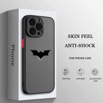 Žmogus-voras Geležinis žmogus LOGOTIPAS iPhone 17 Air 16E 16 15 14 13 12 11 8 7 mini Pro Max Plus matinio permatomo minkšto telefono dėklui iPhone 12