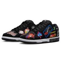 Nike SB Dunk Low Pro QS Juodi/Daugiaspalviai/Balti 2022 Vyriški DQ4488-001 EU 36 juoda