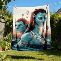 1 vnt. Avatar Lauko minkštas pledas Itin pliušinis, šiltas, universalus ir lengvai prižiūrimas stovyklavimui ir 80x120cm