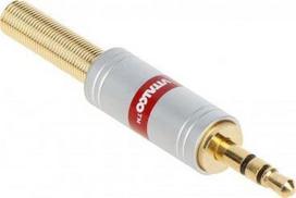 Išmaniojo (Smart TV) ir televizoriaus priedas Vitalco 3.5mm stereo jack kištukas, metalinis, tiesus